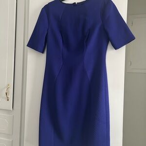 Elegant Blue Women's Dress